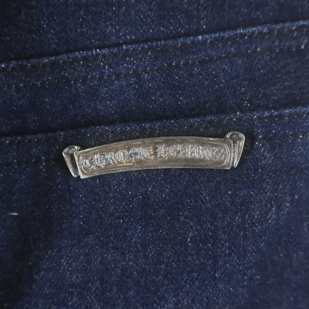 CHROME HEARTS(クロムハーツ) OLD DNM PANTS オールド クロスボタン フライデニムパンツ インディゴ