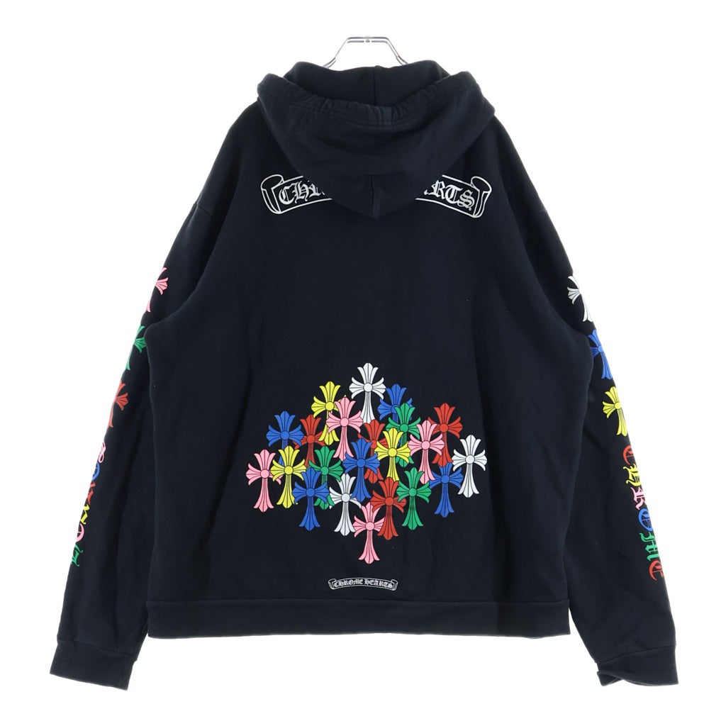 CHROME HEARTS(クロムハーツ) MLTCOL CEM CRS HD PLVR マルチカラーセメタリークロスプルオーバーパーカー