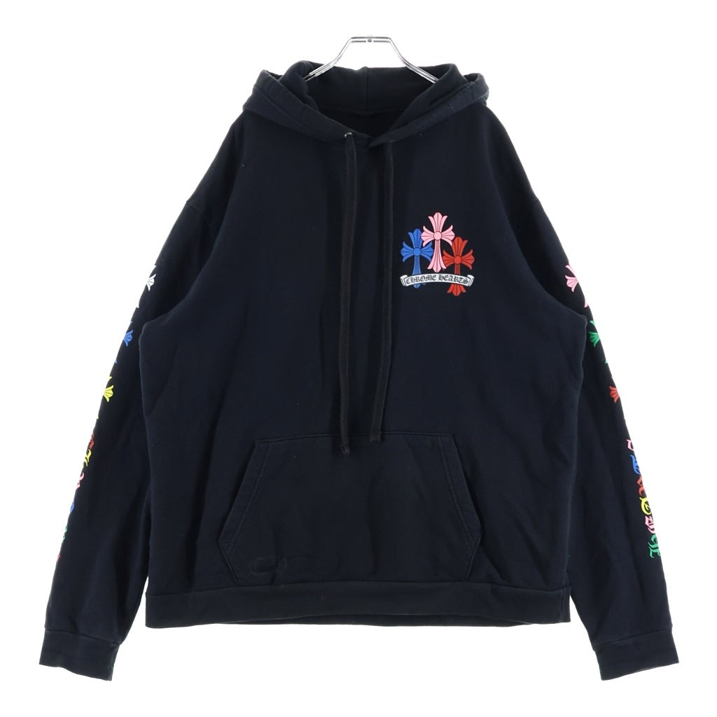CHROME HEARTS(クロムハーツ) MLTCOL CEM CRS HD PLVR マルチカラーセメタリークロスプルオーバーパーカー