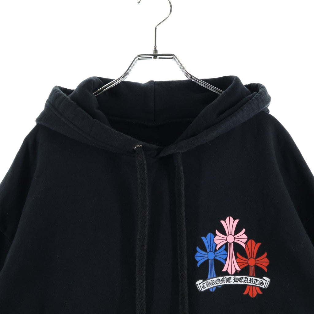 CHROME HEARTS(クロムハーツ) MLTCOL CEM CRS HD PLVR マルチカラーセメタリークロスプルオーバーパーカー
