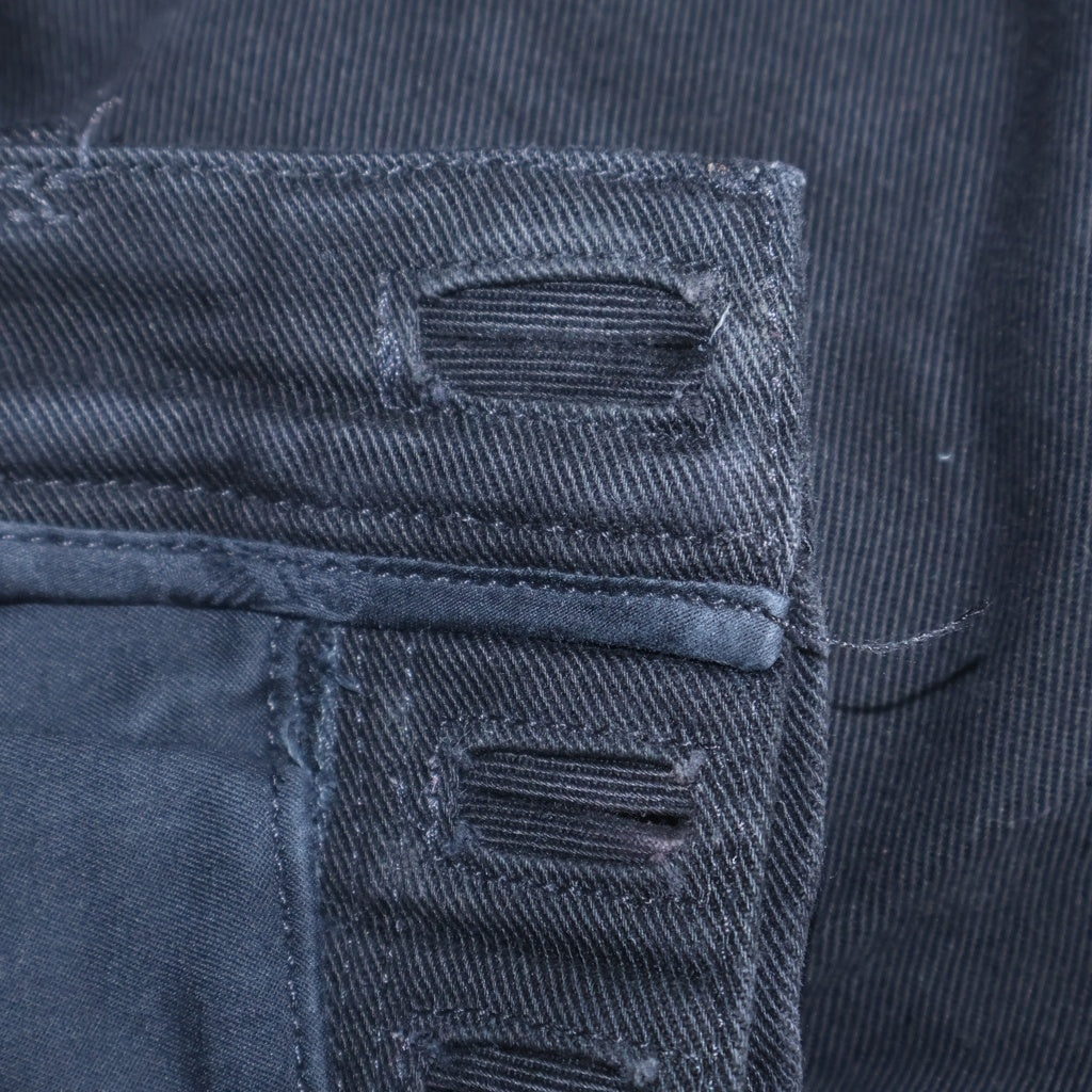 CHROME HEARTS(クロムハーツ) OLD FLEURKNEE DNM PANTS オールド フレアニー デニムパンツ ブラック