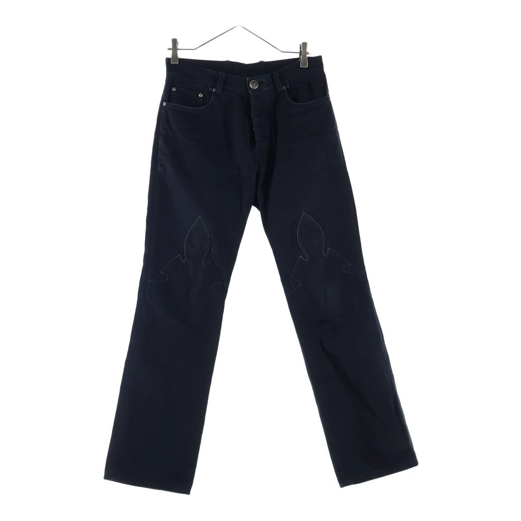 CHROME HEARTS(クロムハーツ) OLD JEAN SL FLEURKNEE フレアニーデニム 