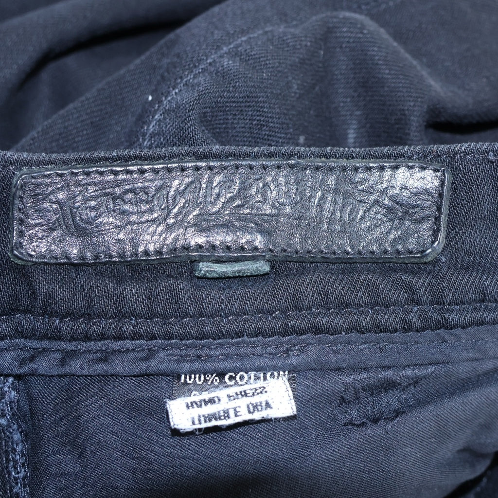 CHROME HEARTS(クロムハーツ) OLD JEAN SL FLEURKNEE フレアニーデニムパンツ