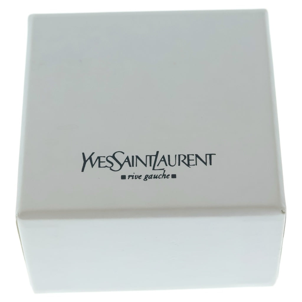 YVES SAINT LAURENT(イヴサンローラン) アーティーオーバルリング ゴールド/ブラウン