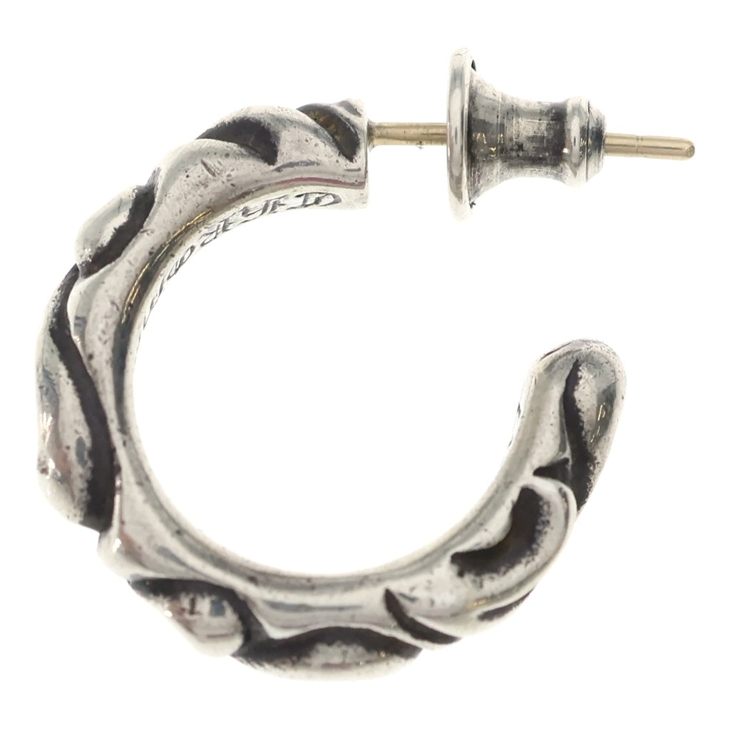 CHROME HEARTS(クロムハーツ) HOOP SCROOL スクロール フープピアス シルバー BCA102