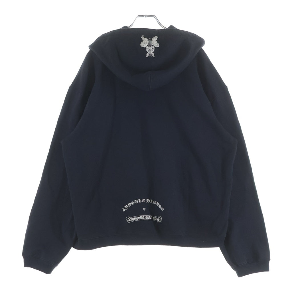 CHROME HEARTS(クロムハーツ) ×KYOSUKE HIMURO OLD SWTSHRT HD ZIP 氷室京介 アーチロゴジップアップパーカー