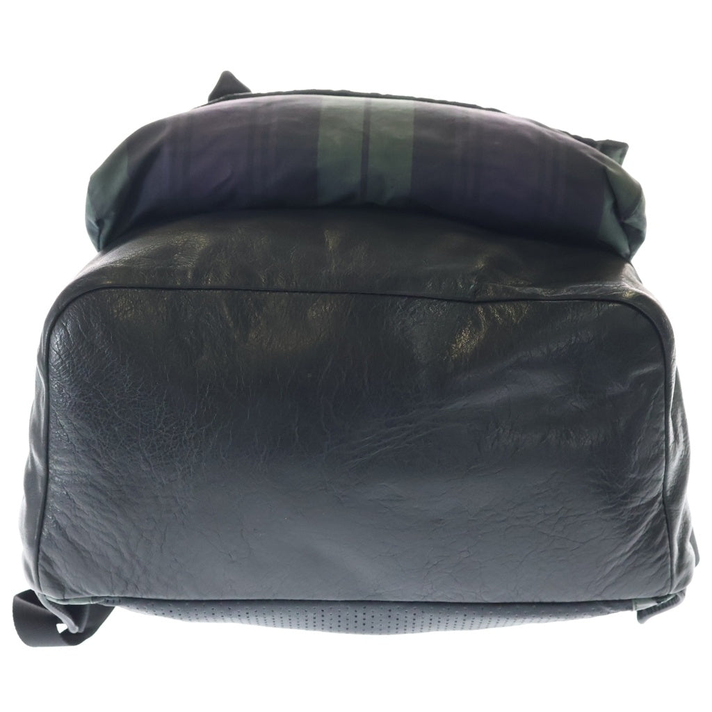 CHROME HEARTS(クロムハーツ) MOTO BACKPACK CROSS モトバッグ セメタリークロスパッチ切替レザーバックパック