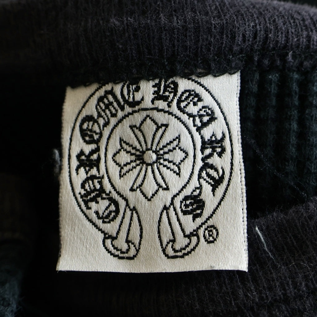 CHROME HEARTS(クロムハーツ) OLD オールド ヴァインダガー刺繍 サーマル 長袖Tシャツ ネイビー