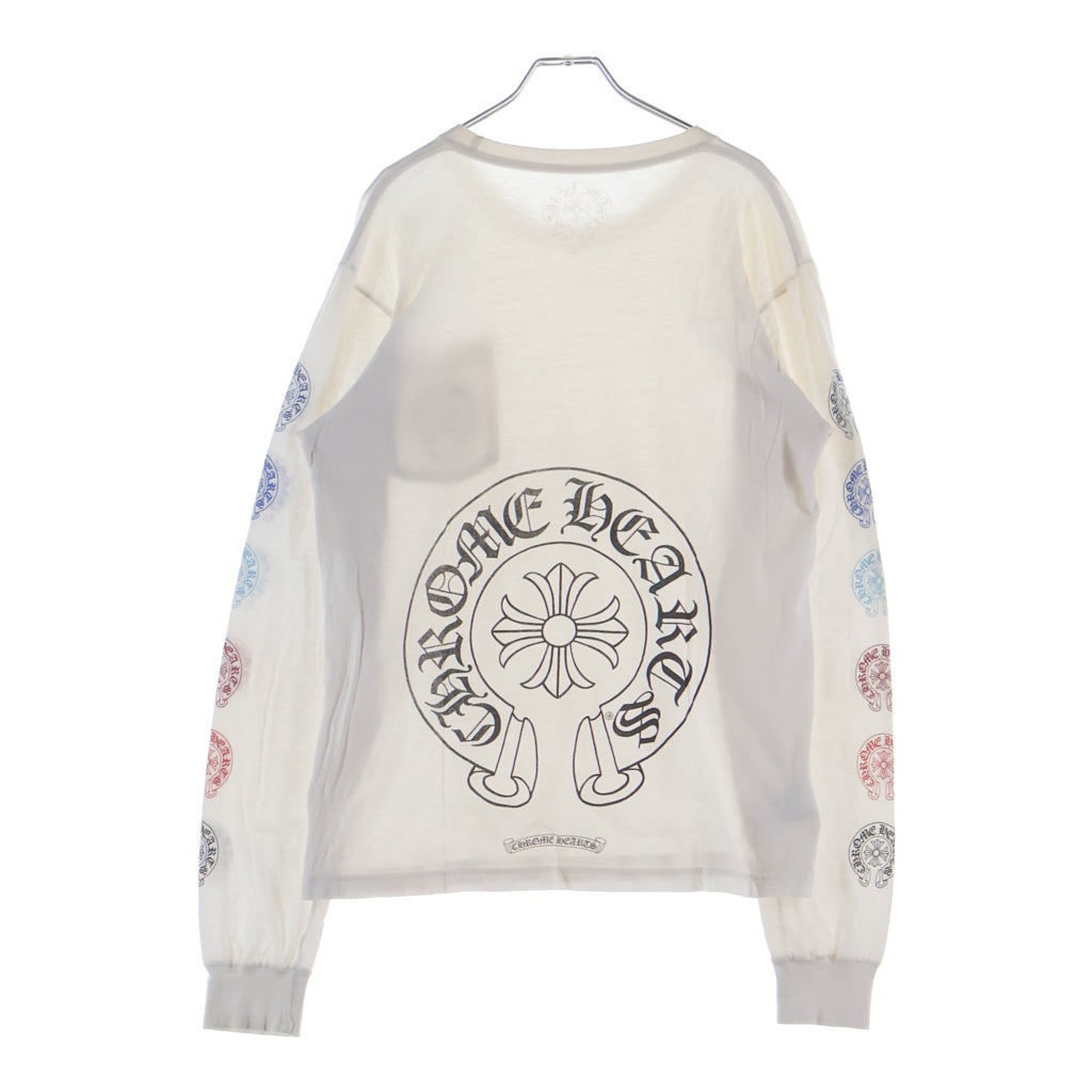 CHROME HEARTS(クロムハーツ) Multi Color Horseshoe L/S T-shirt