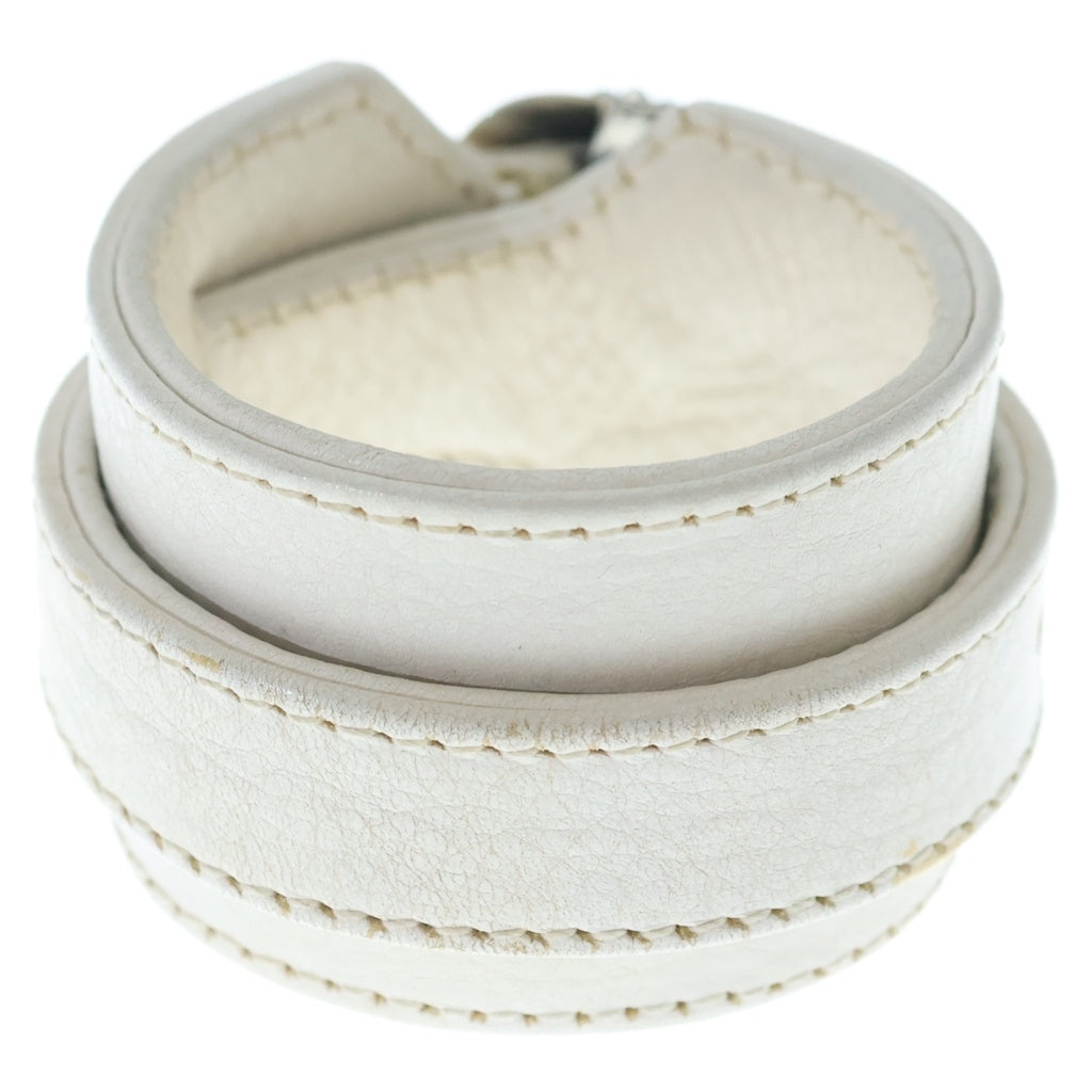 CHROME HEARTS(クロムハーツ) RR TINY BUCKLE ロックンロール レザーブレスレット レディース