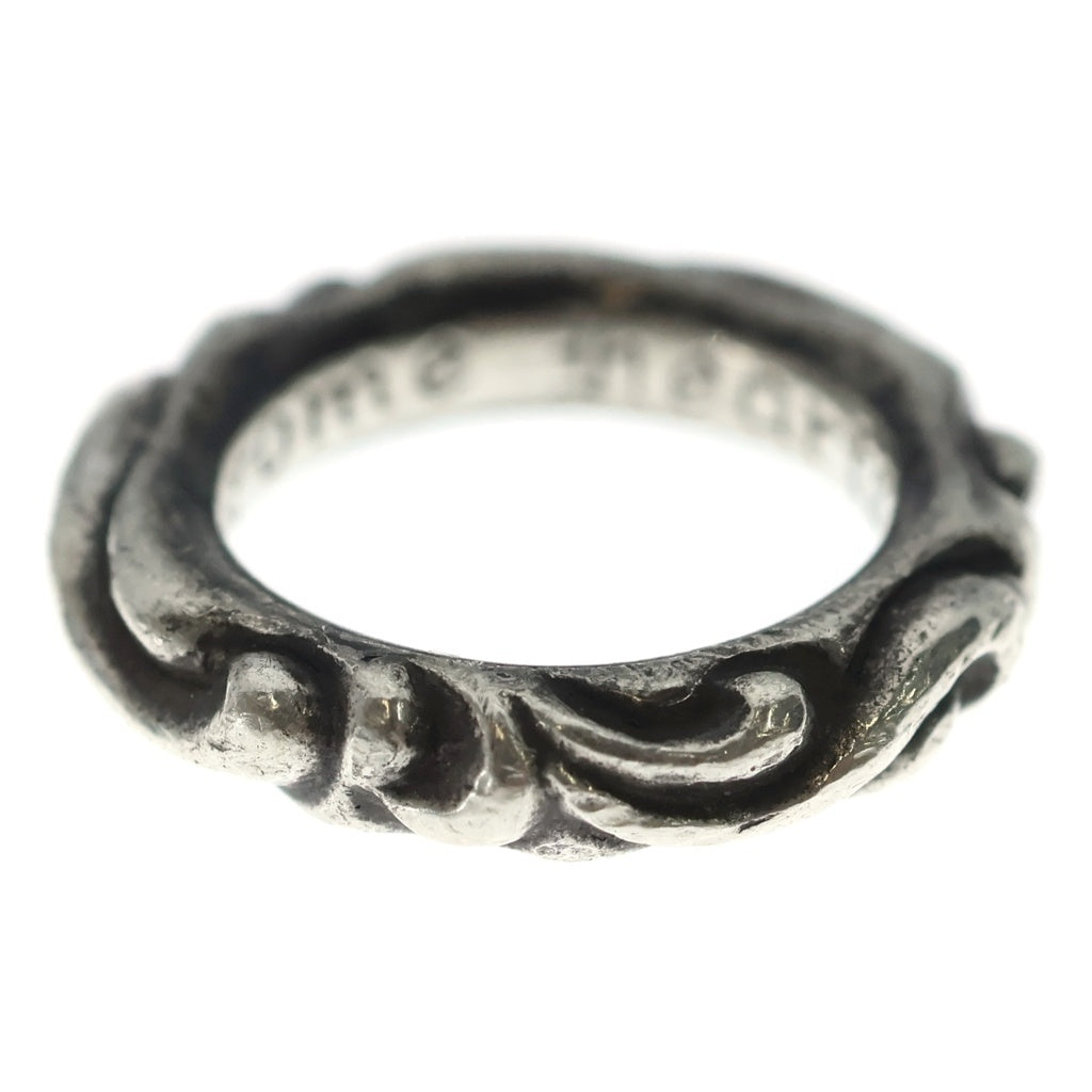 CHROME HEARTS(クロムハーツ) SCRL BAND スクロールバンド リング シルバー BCA351