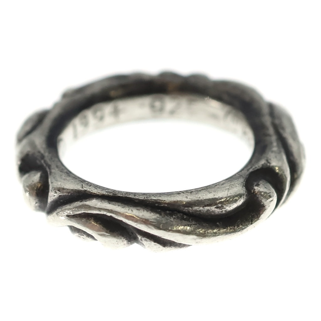 CHROME HEARTS(クロムハーツ) SCRL BAND スクロールバンド リング シルバー BCA351