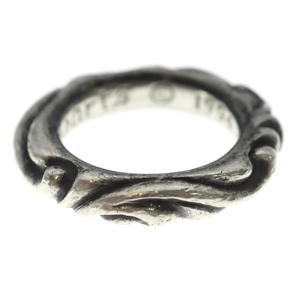 CHROME HEARTS(クロムハーツ) SCRL BAND スクロールバンド リング シルバー BCA351