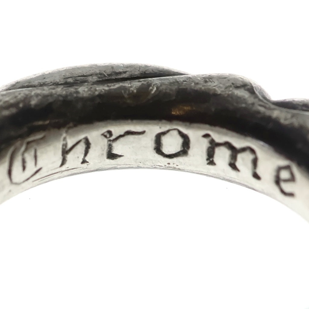 CHROME HEARTS(クロムハーツ) SCRL BAND スクロールバンド リング シルバー BCA351