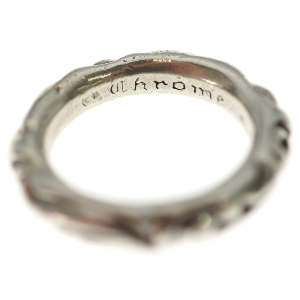 CHROME HEARTS(クロムハーツ) SCRL BAND スクロールバンド リング シルバー BCA351