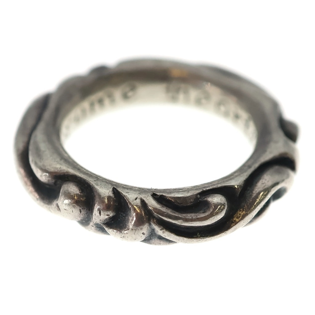 CHROME HEARTS(クロムハーツ) SCRL BAND スクロールバンド リング シルバー BCA351