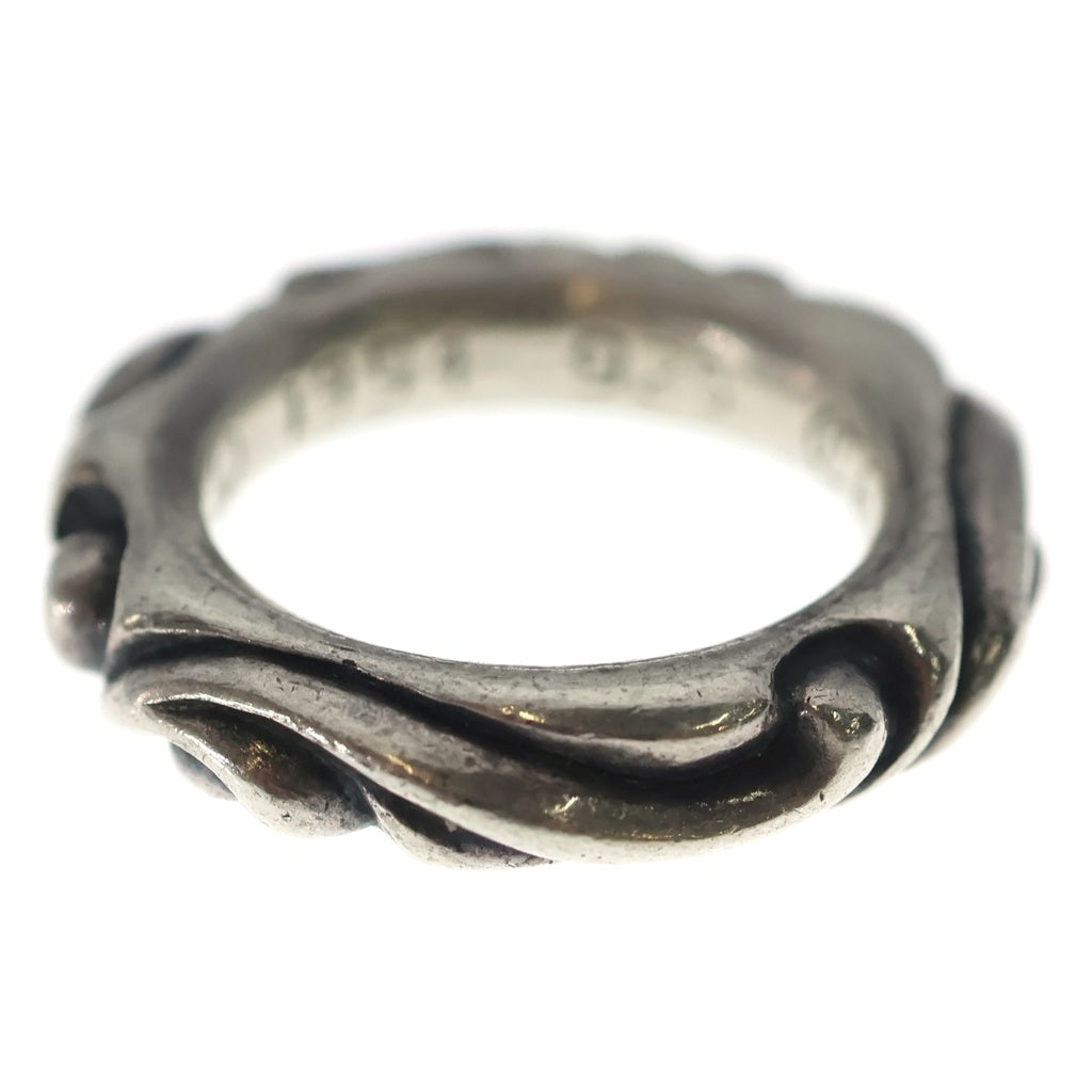 CHROME HEARTS(クロムハーツ) SCRL BAND スクロールバンド リング シルバー BCA351