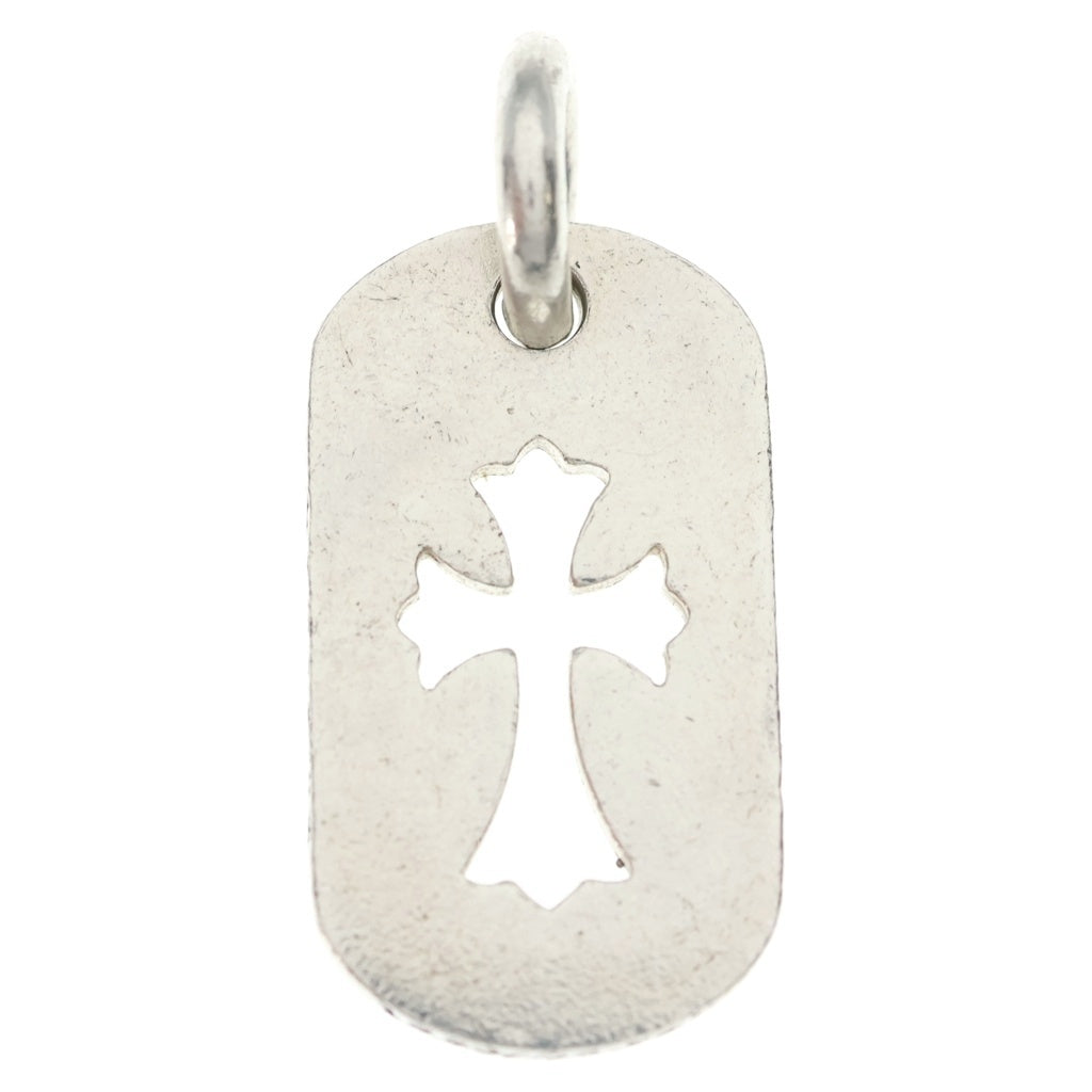 CHROME HEARTS(クロムハーツ) D TAG SML CO CRS カットアウトクロスドッグタグ スモール ペンダントトップ シルバー BCA242