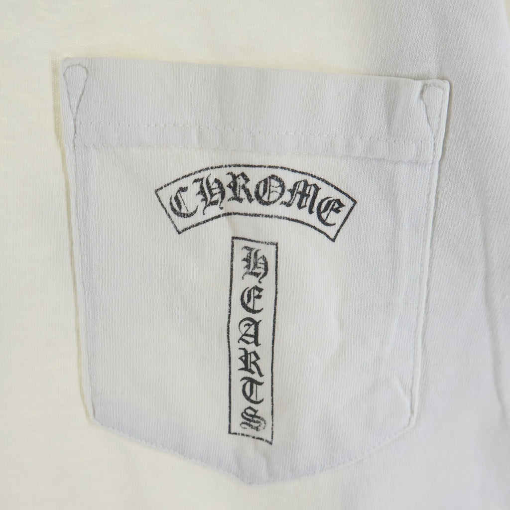 CHROME HEARTS(クロムハーツ) OLD オールド バックケルティッククロスプリント 半袖Tシャツカットソー