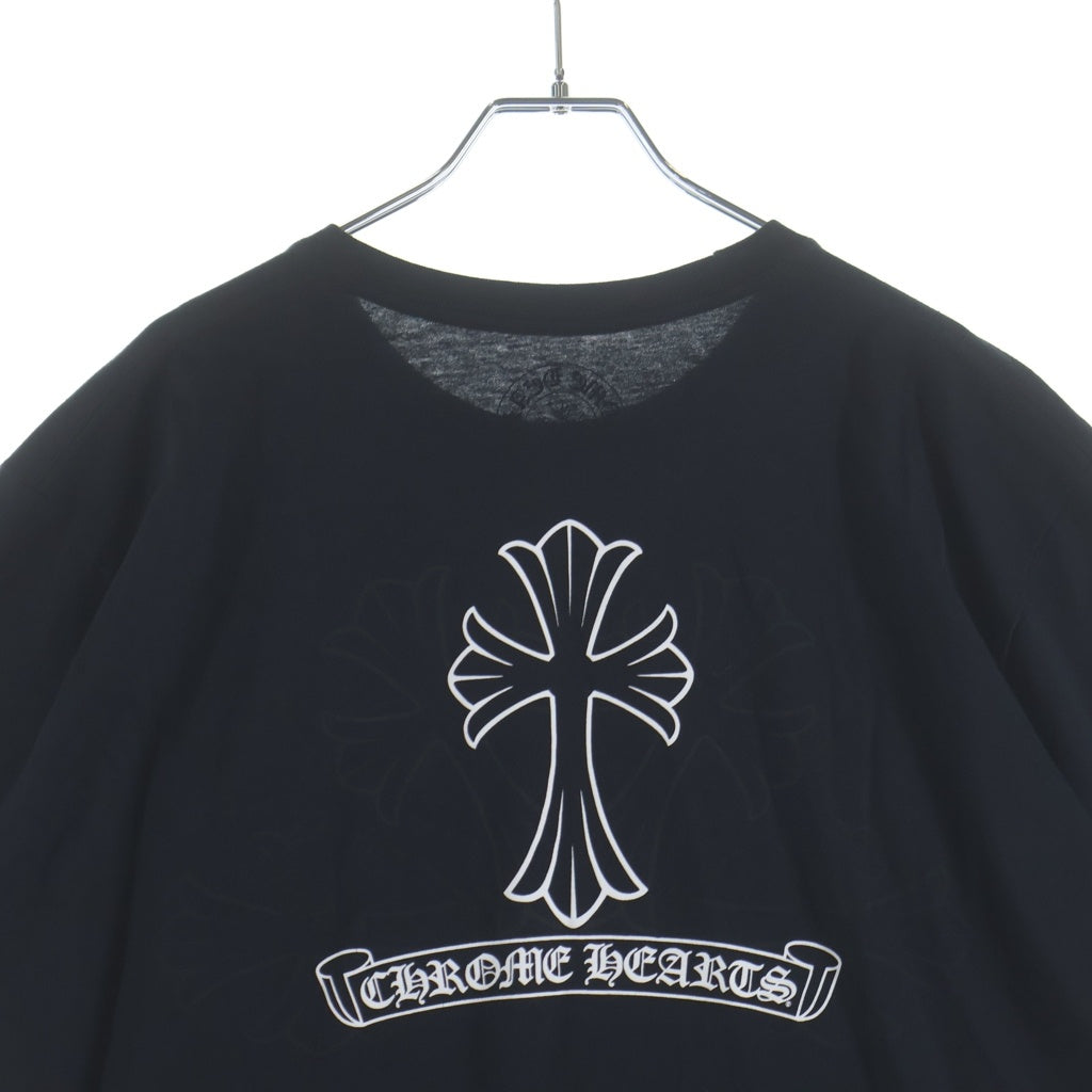 CHROME HEARTS(クロムハーツ) CH T-SHRT バックセメタリークロスプリント 半袖Tシャツ