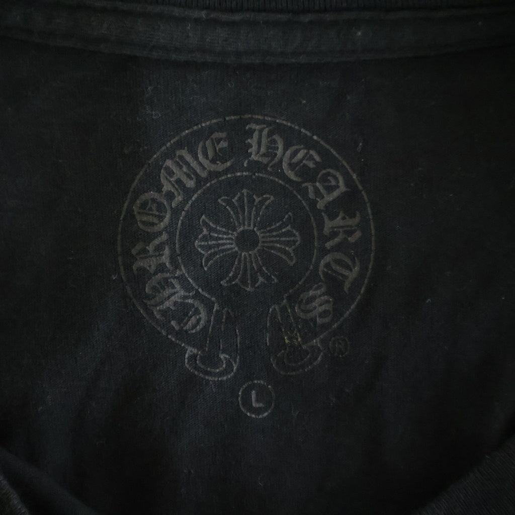 CHROME HEARTS(クロムハーツ) CH T-SHRT バックセメタリークロスプリント 半袖Tシャツ