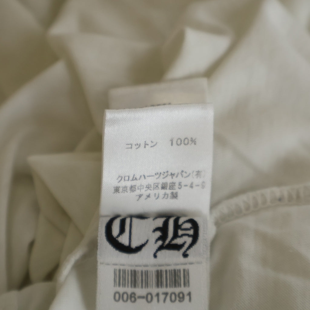 CHROME HEARTS(クロムハーツ) L/S TEE バックCHプラスプリント 長袖Tシャツカットソー