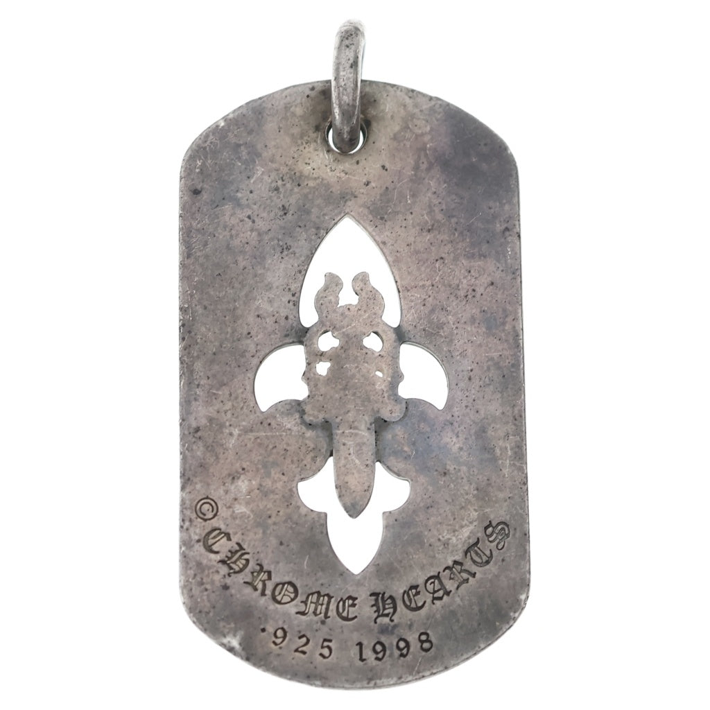 CHROME HEARTS(クロムハーツ) D TAG LRG FLE DAG フレアダガードッグタグ ラージドッグタグネックレストップ