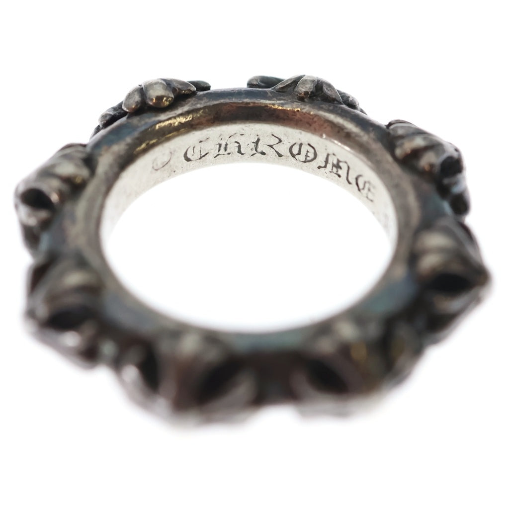 CHROME HEARTS(クロムハーツ) CROSS BAND クロスバンド リング シルバー BCA342