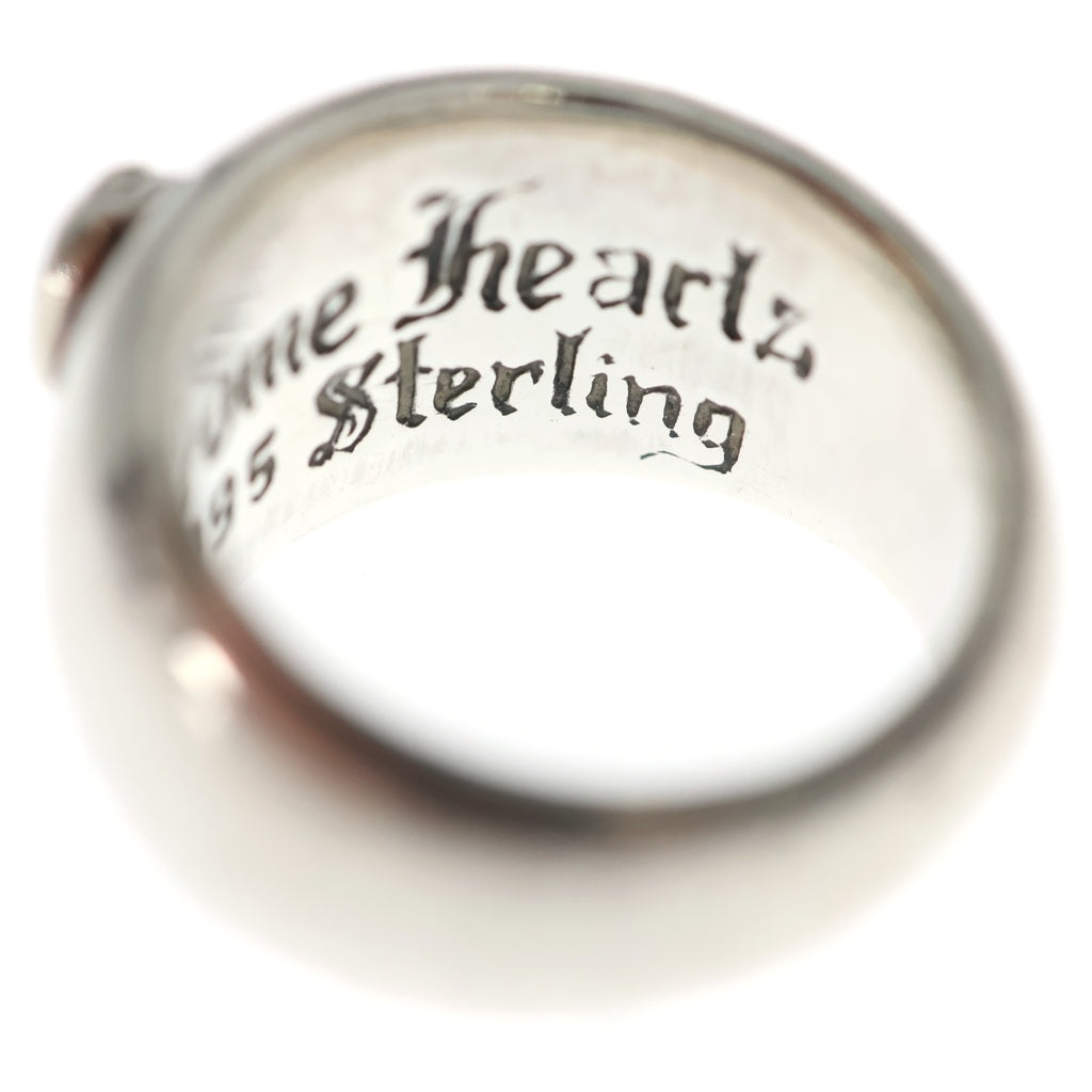 CHROME HEARTS(クロムハーツ) HEART IN BAND ハートインバンド シルバーリング