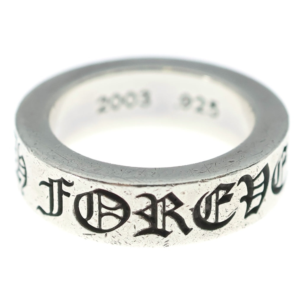 CHROME HEARTS(クロムハーツ) 6mm SPACER FOREVER 6mmスペーサーリング フォーエバーシルバーBCA337 レディース