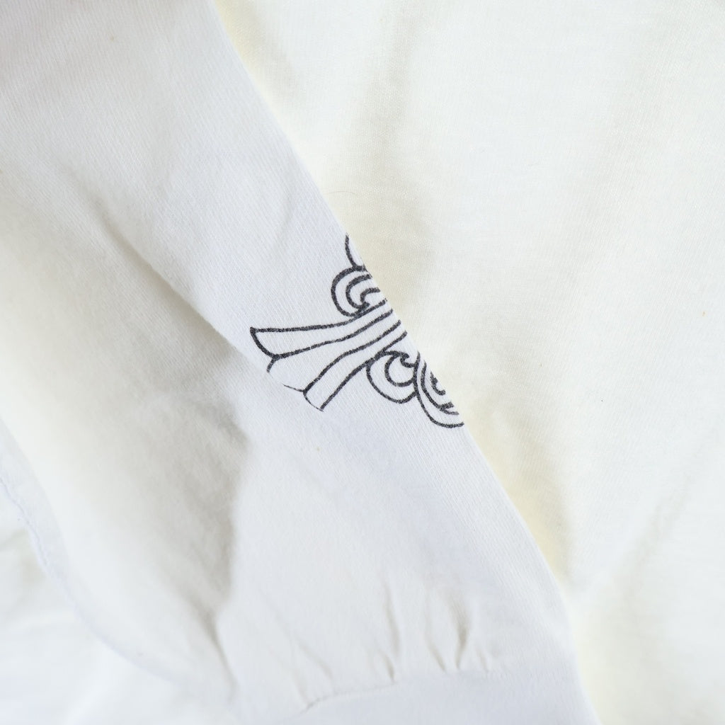 CHROME HEARTS(クロムハーツ) OLD L/S TEE オールド 袖CHクロス バックホースシュープリント 長袖Tシャツカットソー