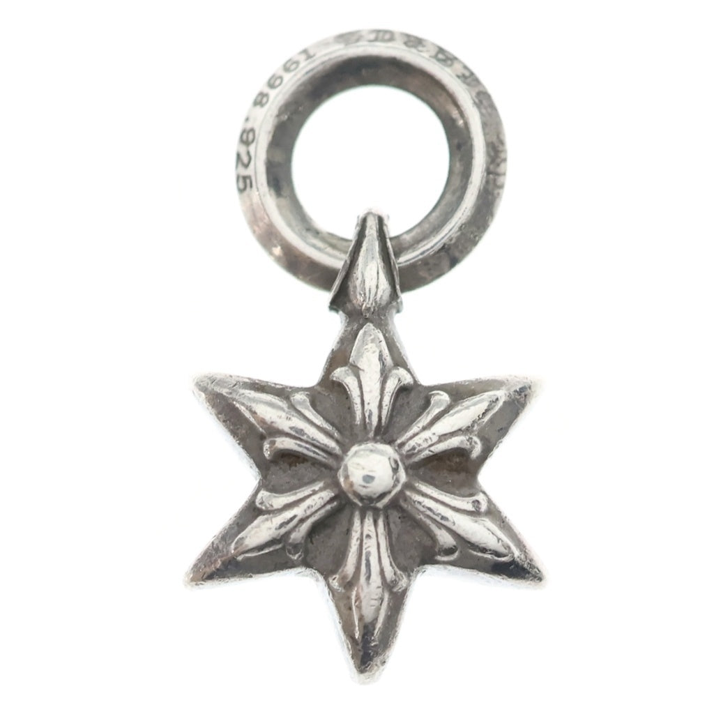 CHROME HEARTS(クロムハーツ) STAR CHARM 6ポイントスターチャーム シルバーネックレストップ