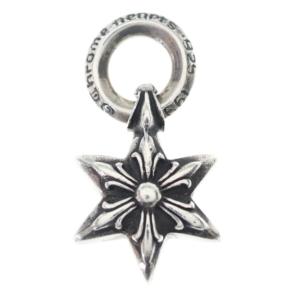 CHROME HEARTS(クロムハーツ) STAR CHARM 6ポイントスターチャーム シルバーネックレストップ