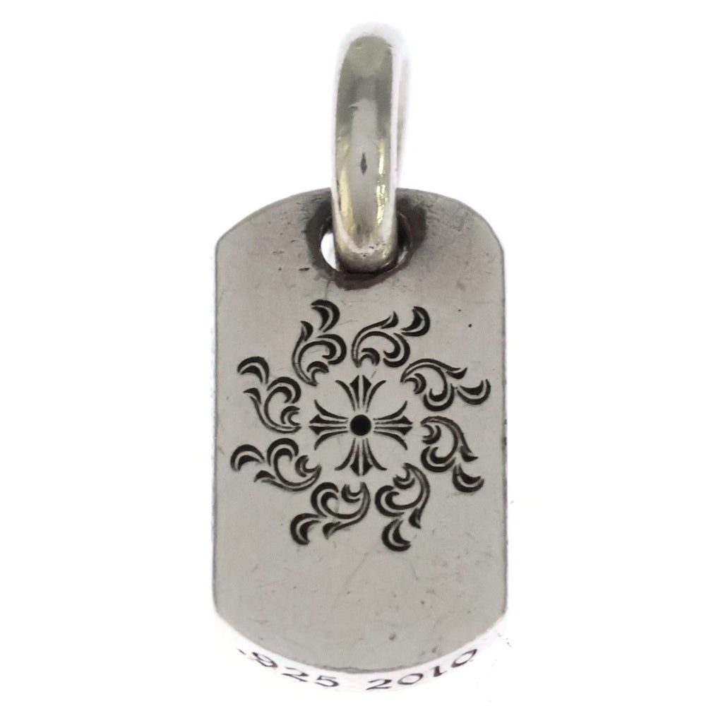 CHROME HEARTS(クロムハーツ) DT TNY ホノルル限定 タイニー CHシャイン ドッグタグ チャーム ペンダントトップ シルバー