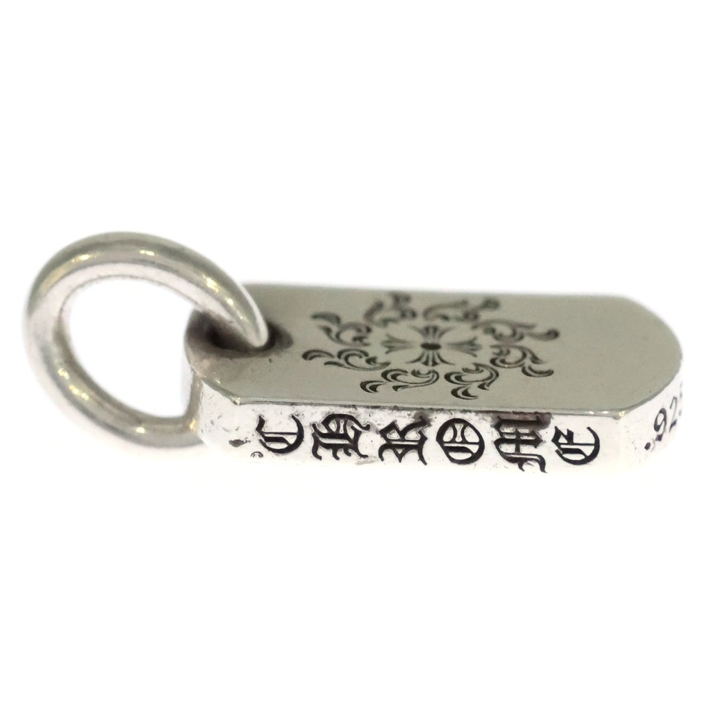 CHROME HEARTS(クロムハーツ) DT TNY ホノルル限定 タイニー CHシャイン ドッグタグ チャーム ペンダントトップ シルバー