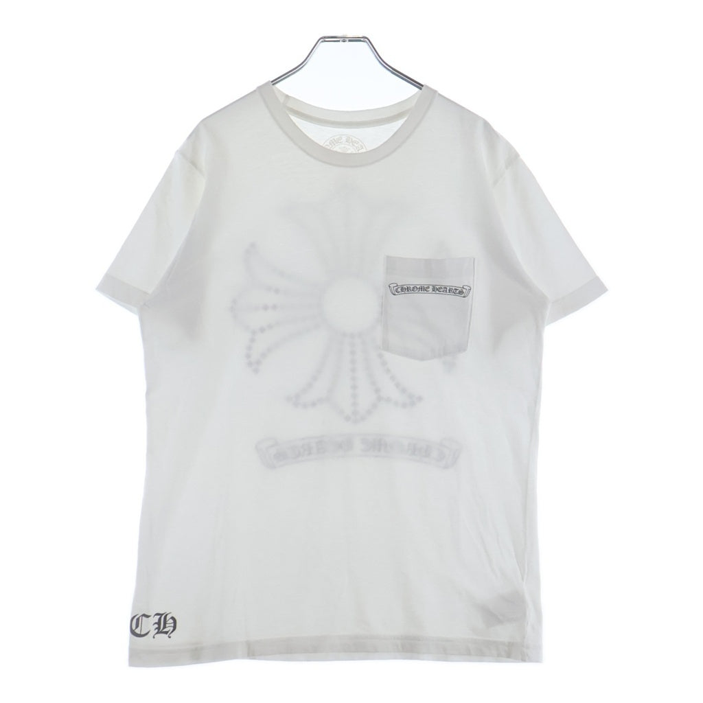CHROME HEARTS(クロムハーツ) CH S/S TEE バックCHプラスプリント 半袖Tシャツカットソー