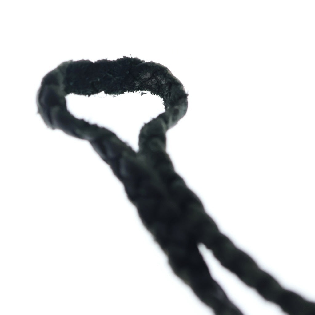 CHROME HEARTS(クロムハーツ) LEATHER BRAID スクロールレザーブレード シルバーネックレス