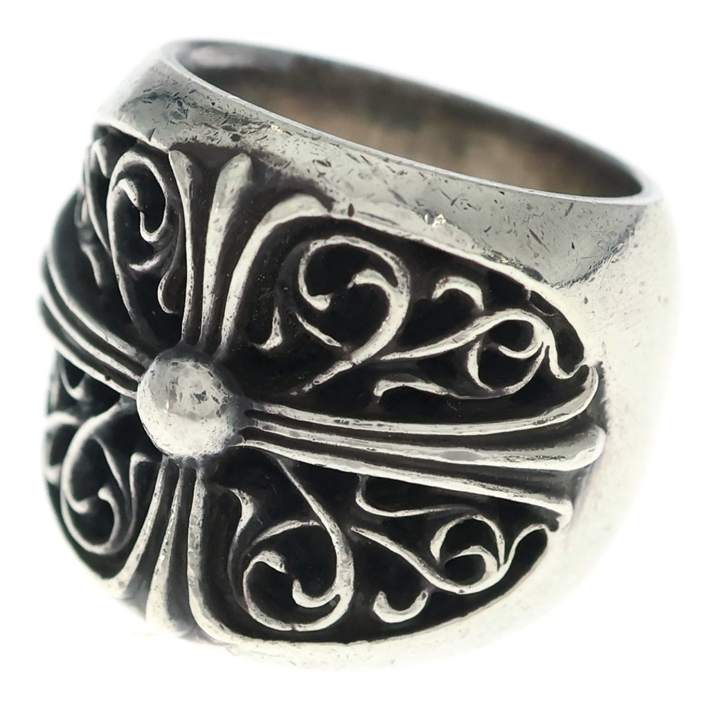 CHROME HEARTS(クロムハーツ) CLASSIC OVAL クラシックオーバルクロス リング シルバー BCA340