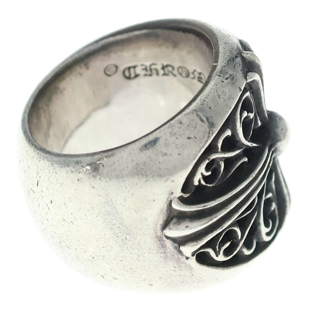 CHROME HEARTS(クロムハーツ) CLASSIC OVAL クラシックオーバルクロス リング シルバー BCA340