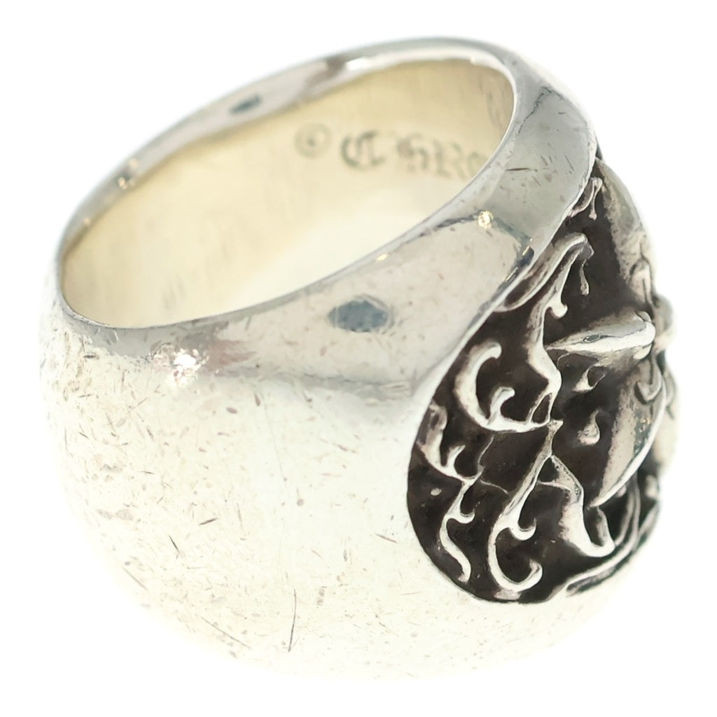 CHROME HEARTS(クロムハーツ) CLSSC OVAL STAR クラシックオーバルスター リング シルバー BCA341