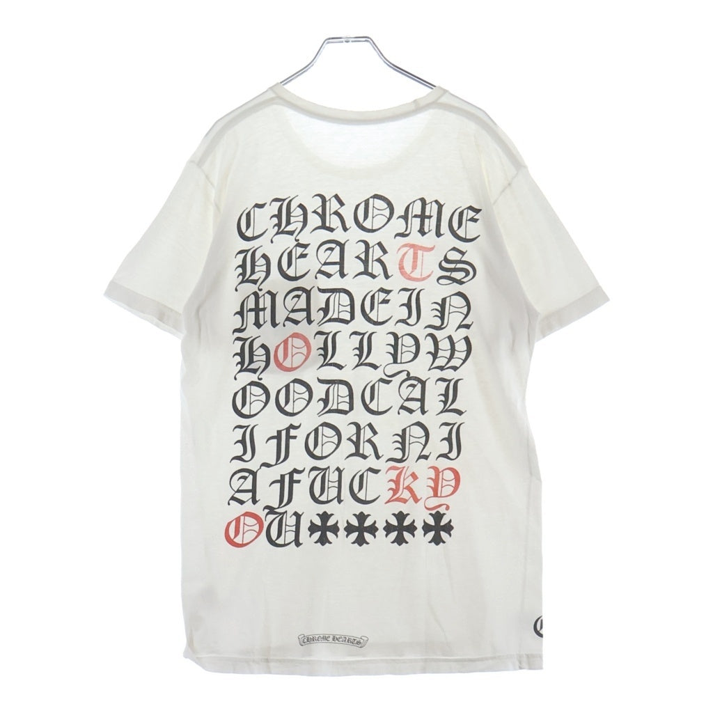 CHROME HEARTS(クロムハーツ) CH T-SHRT 1 バック英字プリントTシャツ