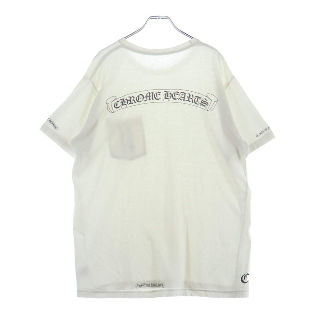 CHROME HEARTS(クロムハーツ) CH S/S TEE バックスクロールラベルプリント半袖Tシャツカットソー