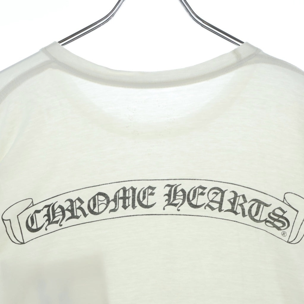 CHROME HEARTS(クロムハーツ) CH S/S TEE バックスクロールラベルプリント半袖Tシャツカットソー