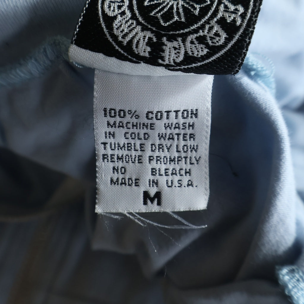 CHROME HEARTS(クロムハーツ) OLD SWTSHRT HD ZIP 胸Tバー バックホースシュープリント ジップパーカー