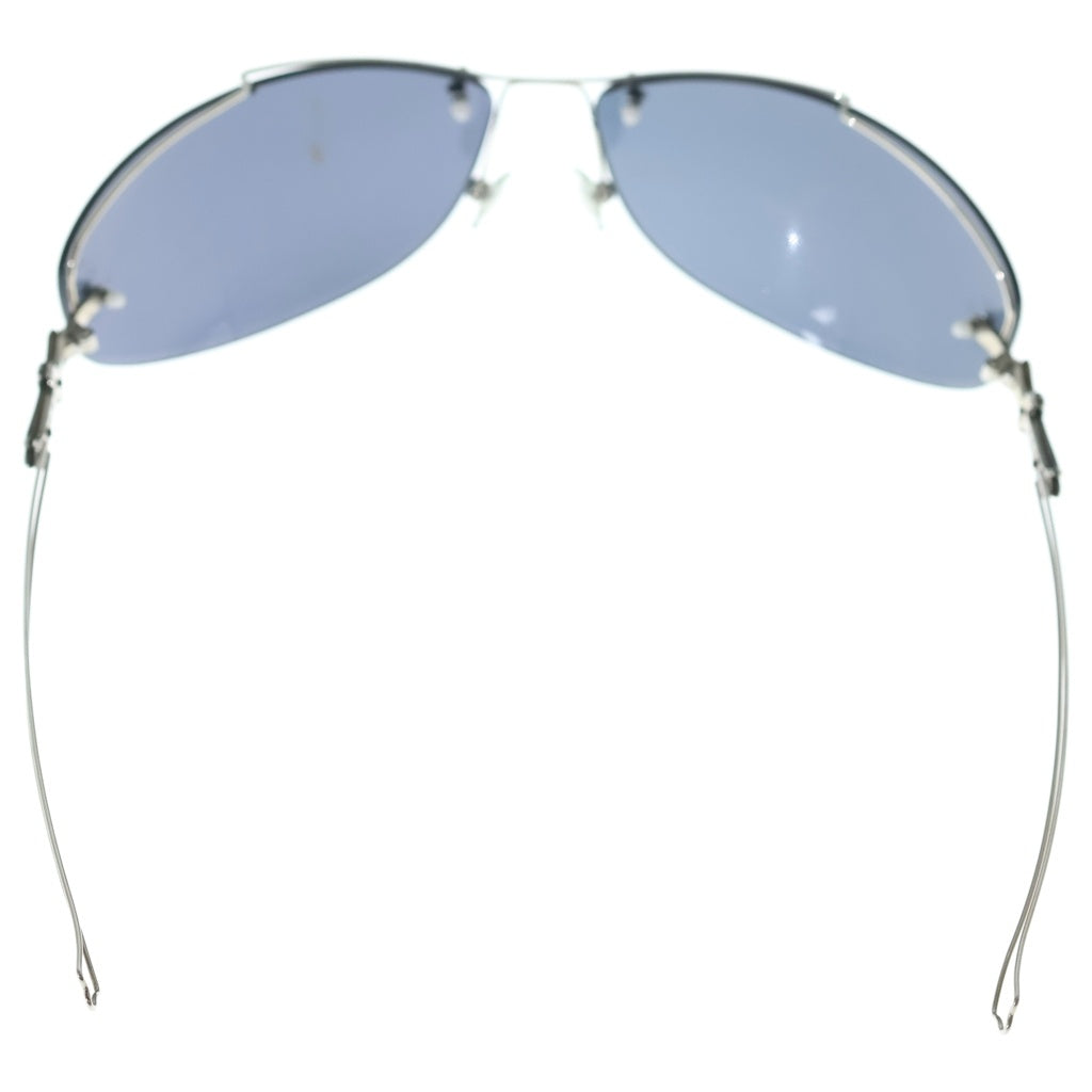 CHROME HEARTS(クロムハーツ) D.P.2 ドラッグ パイプ トップリム クロステンプル カラーレンズ サングラス メガネ 眼鏡 アイウェア ブラック/シルバー