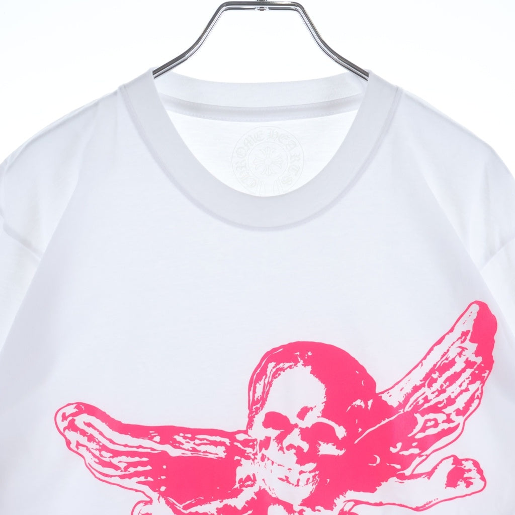 CHROME HEARTS(クロムハーツ) FOTI MISS LERLENE TEE フォティ ミスラーレン プリント半袖Tシャツ カットソー ホワイト/ピンク