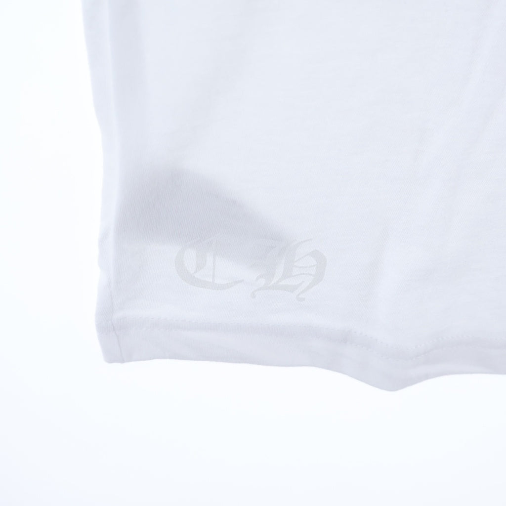 CHROME HEARTS(クロムハーツ) FOTI MISS LERLENE TEE フォティ ミスラーレン プリント半袖Tシャツ カットソー ホワイト/ピンク