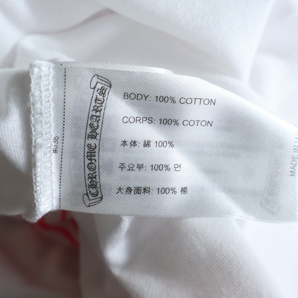 CHROME HEARTS(クロムハーツ) FOTI MISS LERLENE TEE フォティ ミスラーレン プリント半袖Tシャツ カットソー ホワイト/ピンク