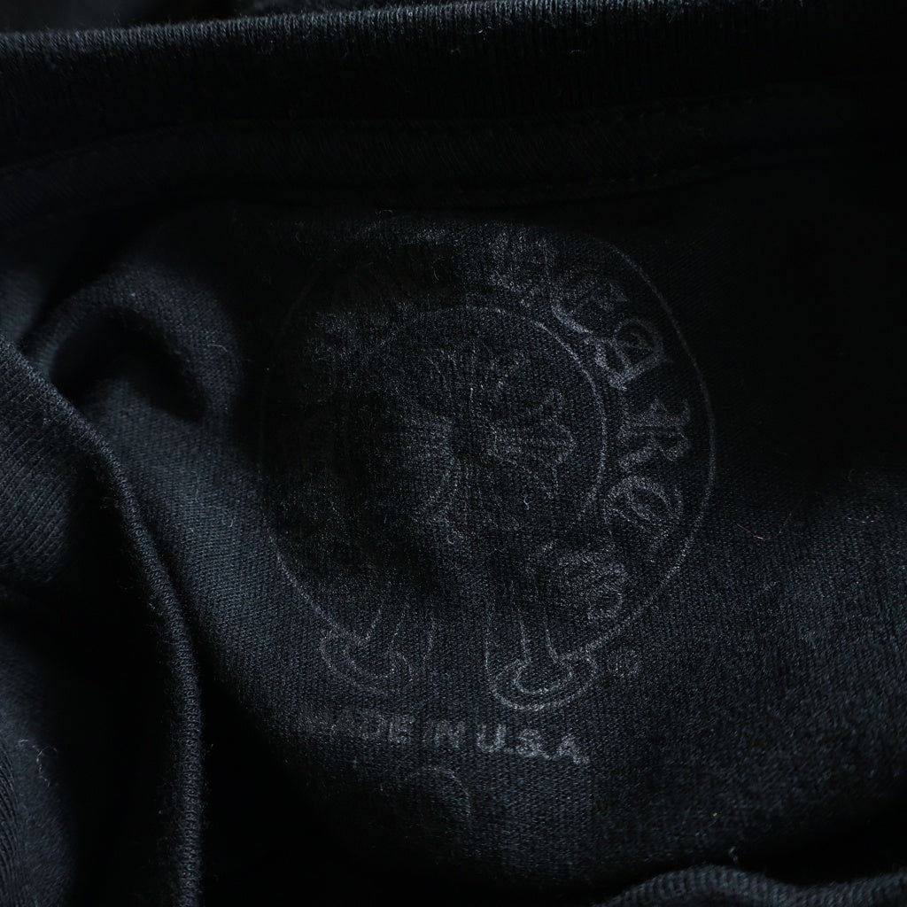CHROME HEARTS(クロムハーツ) FOTI MISS LERLENE TEE フォティ ミスラーレン プリント長袖Tシャツ カットソー ブラック/ピンク