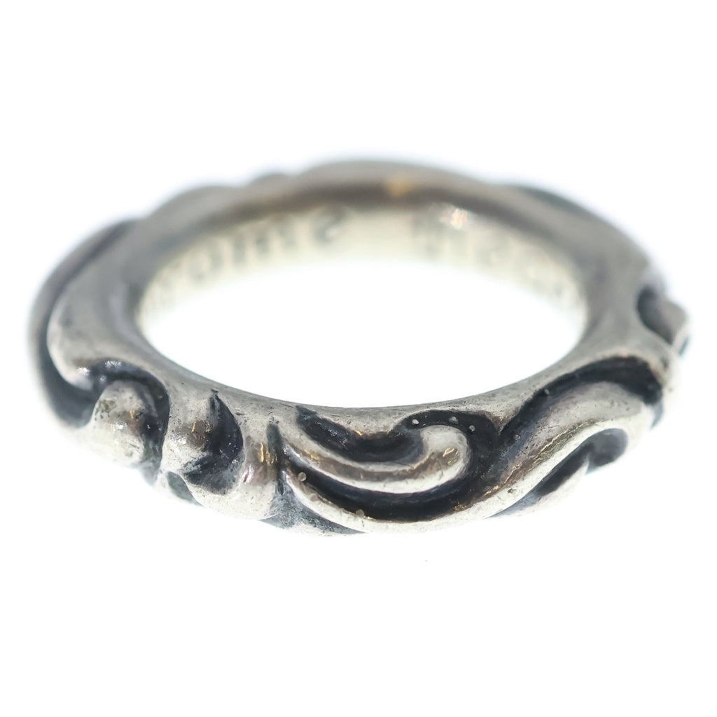CHROME HEARTS(クロムハーツ) SCRL BAND スクロールバンド リング シルバー BCA351